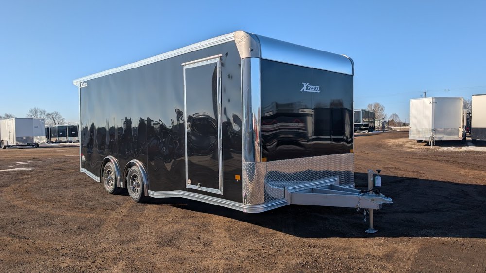 8.5'x20' Alcom Car Racing XPRESS8.5X20CH2-LMSD25 82"