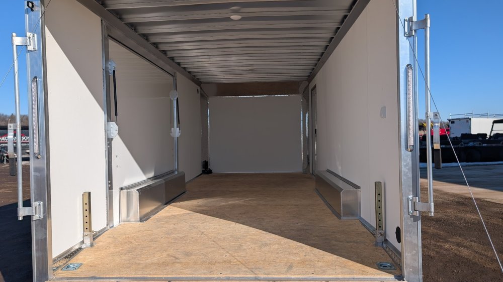 8.5'x20' Alcom Car Racing XPRESS8.5X20CH2-LMSD25 82"