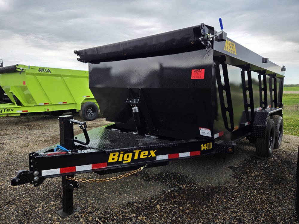 7'x16' Big Tex Dump 14TD-16 4'