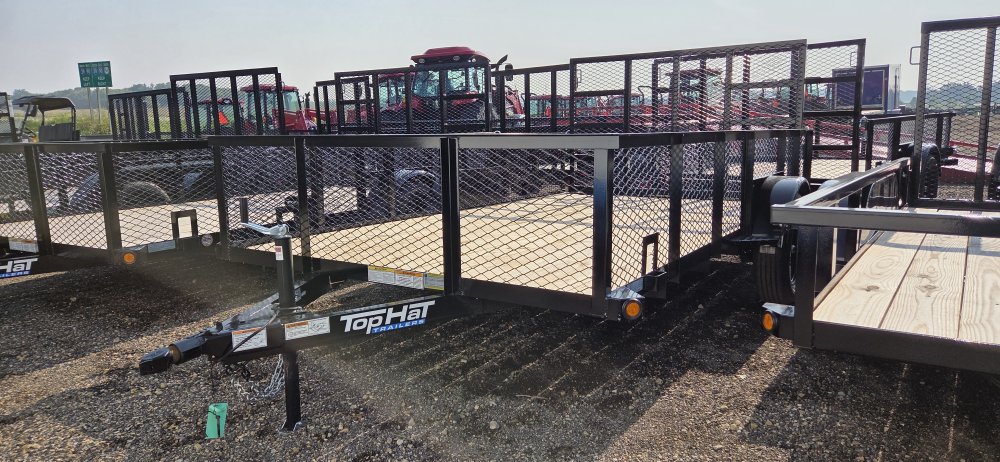 2025 Top Hat Trailers 7x12 Utility Trailer