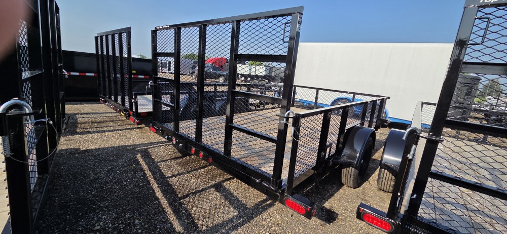 2025 Top Hat Trailers 7x12 Utility Trailer