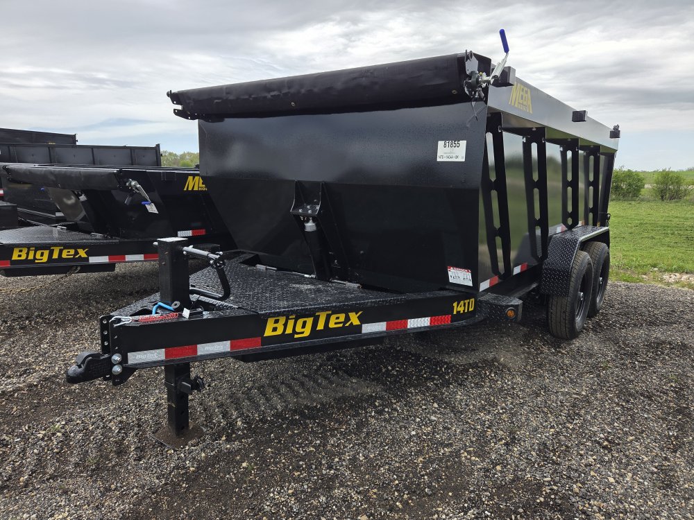 7'x14' Big Tex Dump 14TD-14 4'