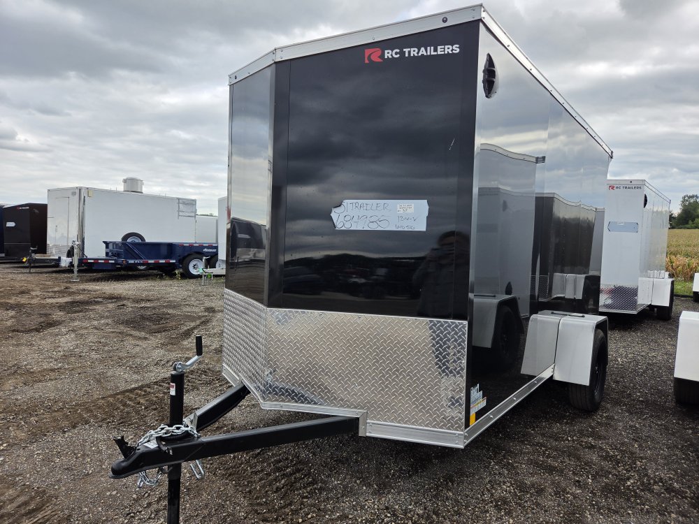 6'x12' RC Trailers Enclosed Cargo D612SA 78"