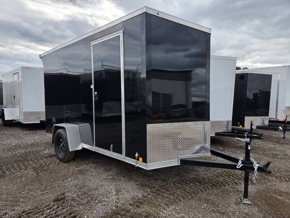 6'x12' RC Trailers Enclosed Cargo D612SA 78"