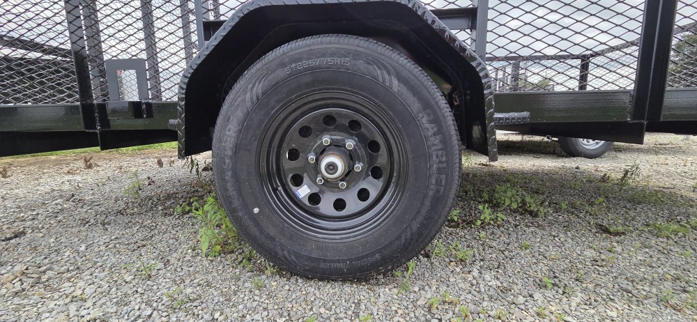 7'x12' Top Hat Trailers Utility MRAX12X83-5E-Q