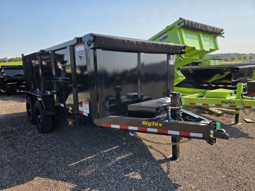 7'x14' Big Tex Trailers Dump 14LP-14-P4 4'