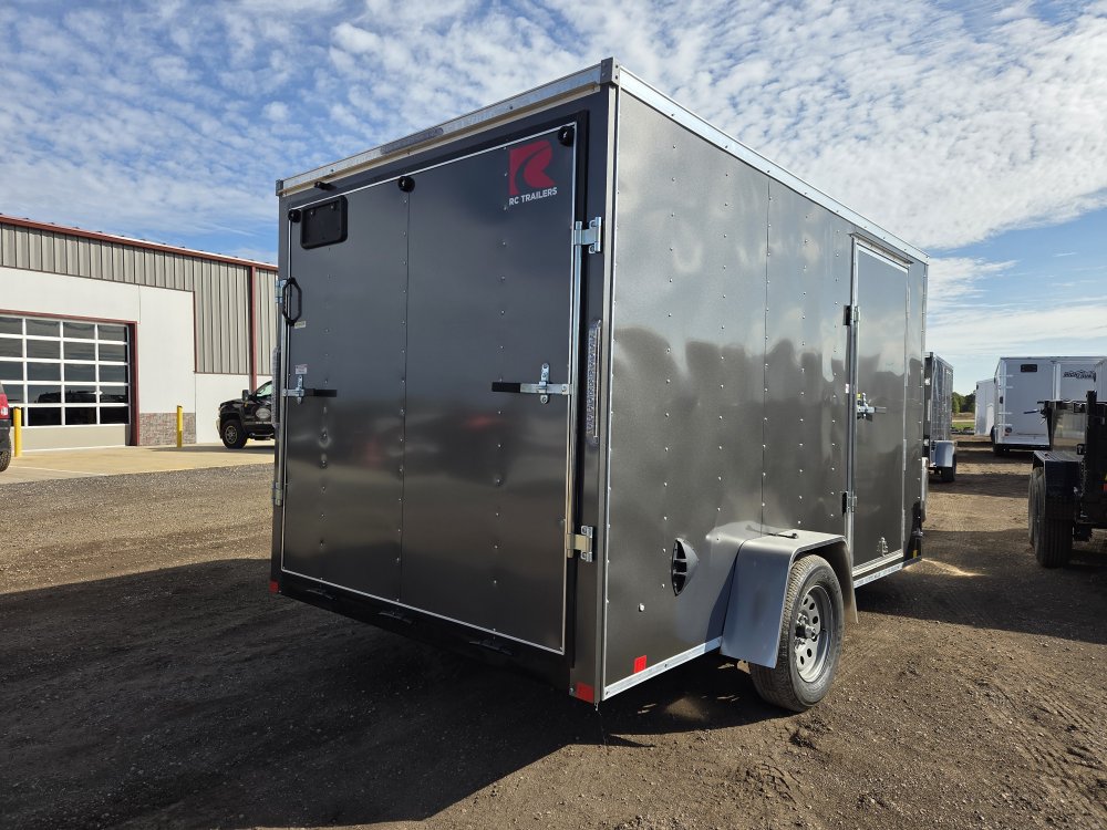 7'x12' RC Trailers Enclosed Cargo RWT 7x12 78"