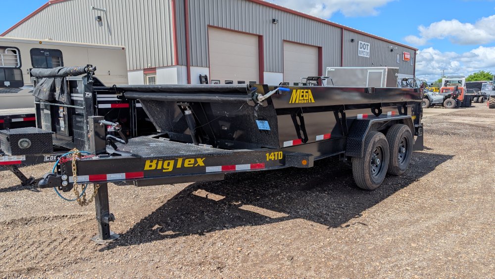 7'x14' Big Tex Dump 14TD-14 2'