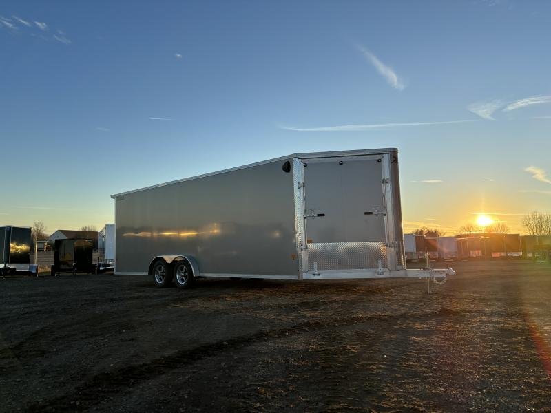 2024 Alcom XPRESS7.5x22 Snowmobile Trailer 7.5x22 with 5' V-nose