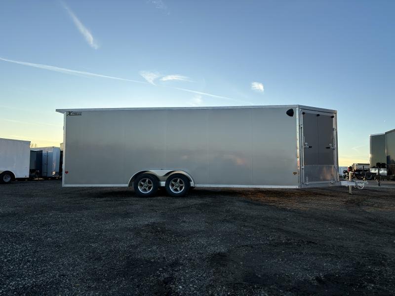 2024 Alcom XPRESS7.5x22 Snowmobile Trailer 7.5x22 with 5' V-nose