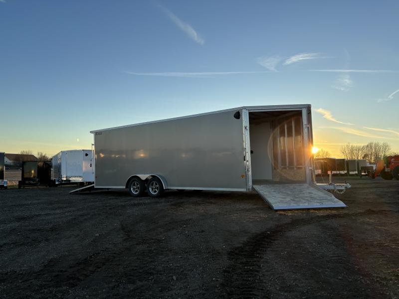 2024 Alcom XPRESS7.5x22 Snowmobile Trailer 7.5x22 with 5' V-nose
