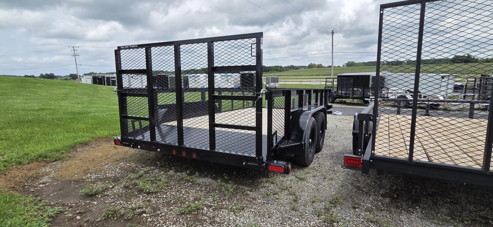 7'x14' Top Hat Trailers Utility RAX12X83-7E-R