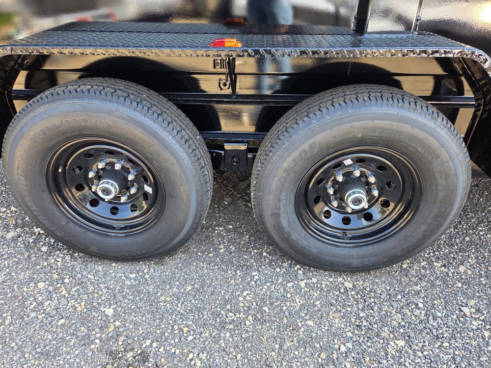 7'x14' Big Tex Trailers Dump 14LX-14 4'