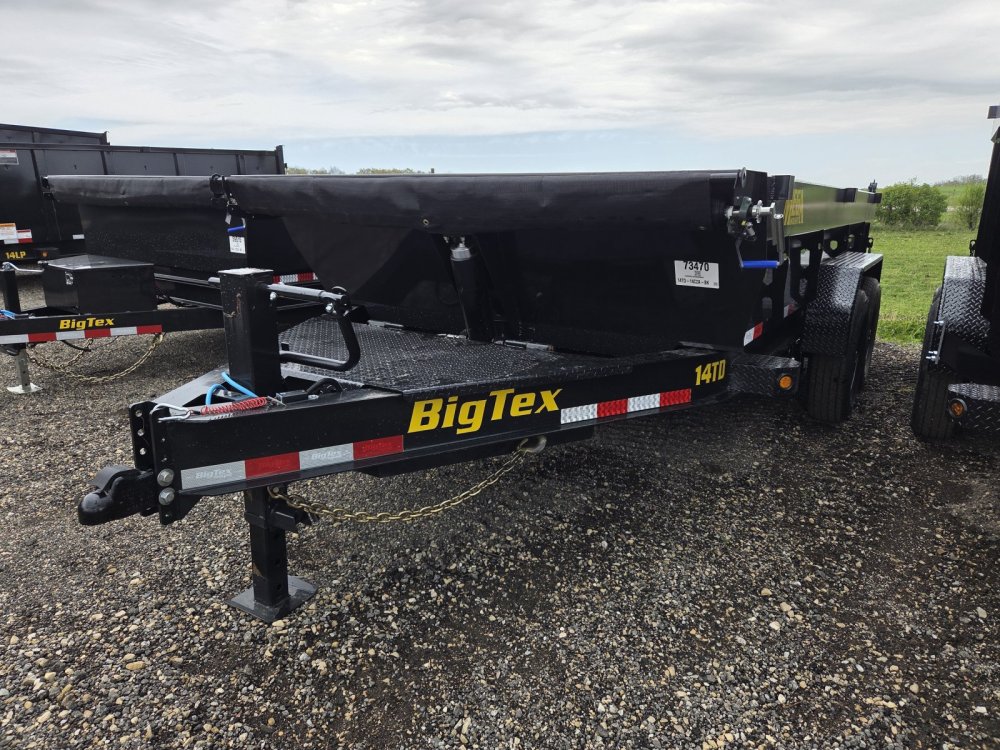 7'x14' Big Tex Dump 14TD-14 2'