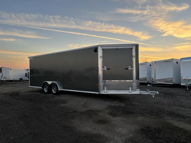 2024 Alcom XPRESS7.5x22 Snowmobile Trailer 7.5x22 with 5' V-nose