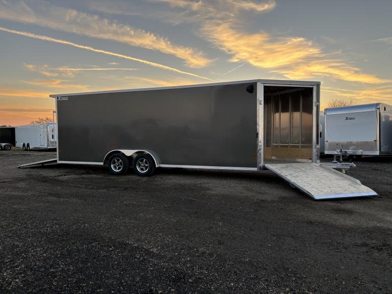 2024 Alcom XPRESS7.5x22 Snowmobile Trailer 7.5x22 with 5' V-nose