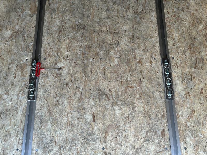 2024 Alcom XPRESS7.5x22 Snowmobile Trailer 7.5x22 with 5' V-nose