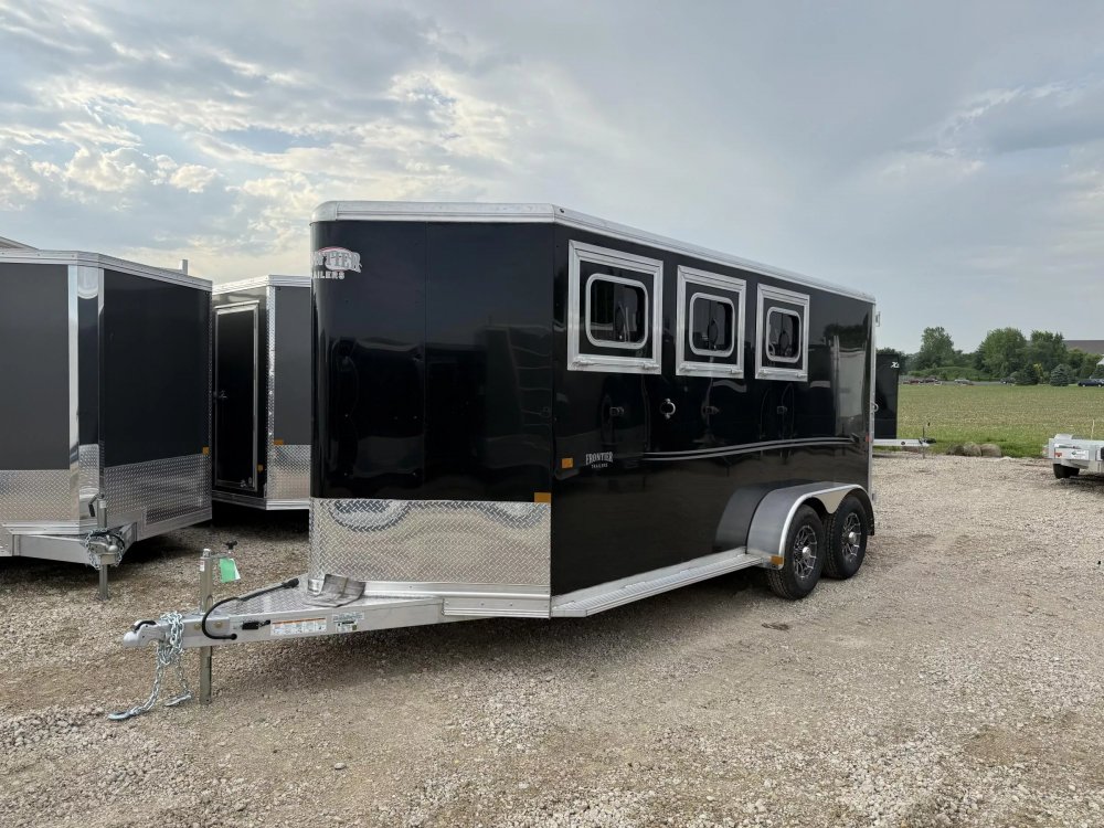 7'x16' Frontier Trailers Horse