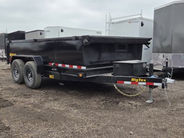 7'x14' Big Tex Trailers Dump 2'