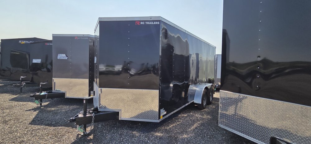 7'x16' RC Trailers Enclosed Cargo 7x16 RWT 72"