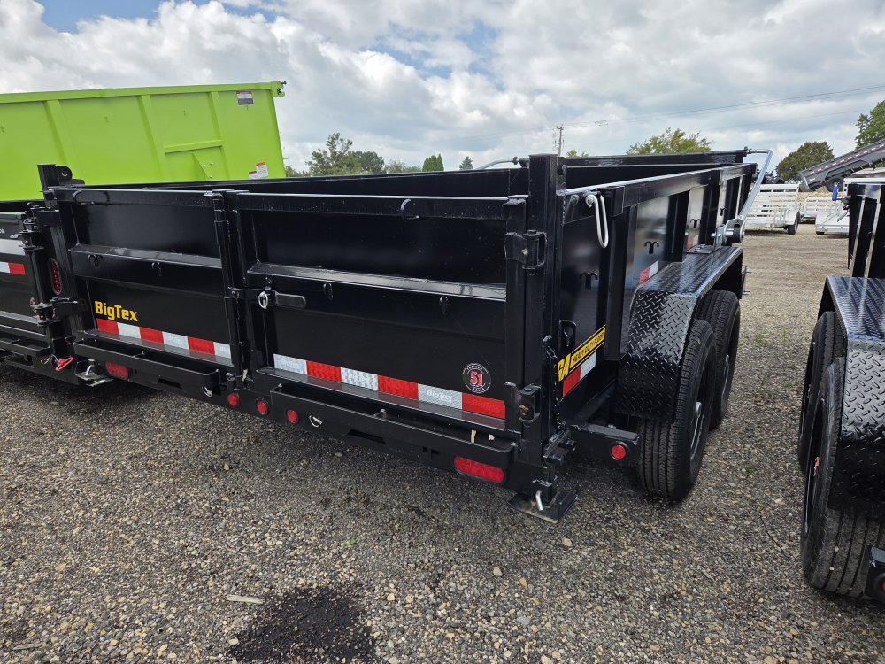 7'x14' Big Tex Trailers Dump 14XD-14 2'