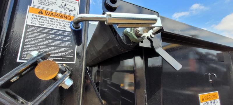 7'x Big Tex Trailers Dump 16GX-16