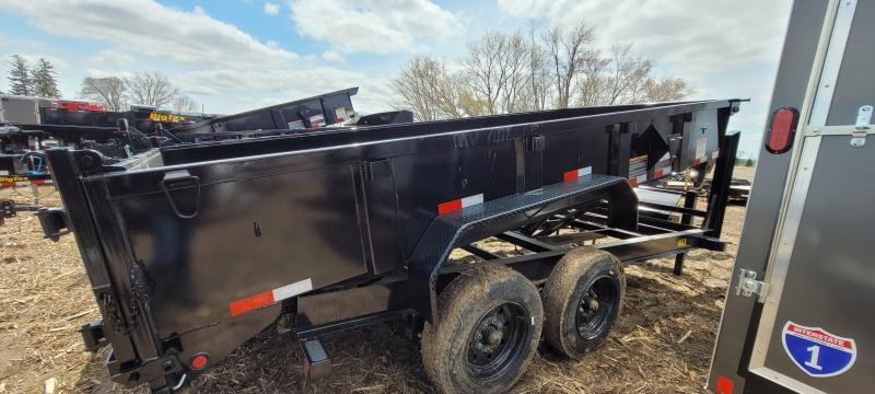 7'x Big Tex Trailers Dump 16GX-16