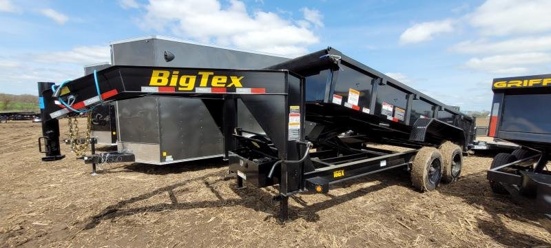 7'x Big Tex Trailers Dump 16GX-16