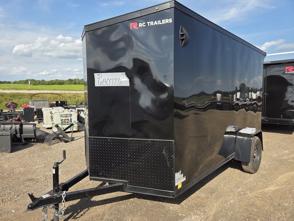 6'x12' RC Trailers Enclosed Cargo RDLX 6x12 6.5'