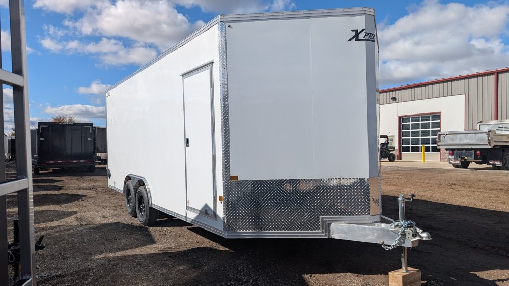 8.5'x20' Alcom Enclosed Cargo 85"