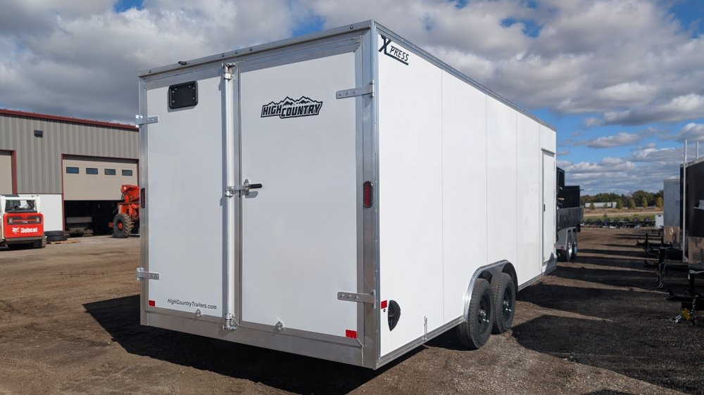 8.5'x20' Alcom Enclosed Cargo 85"