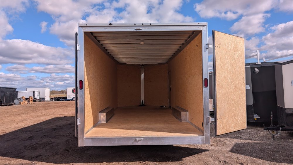 8.5'x20' Alcom Enclosed Cargo 85"