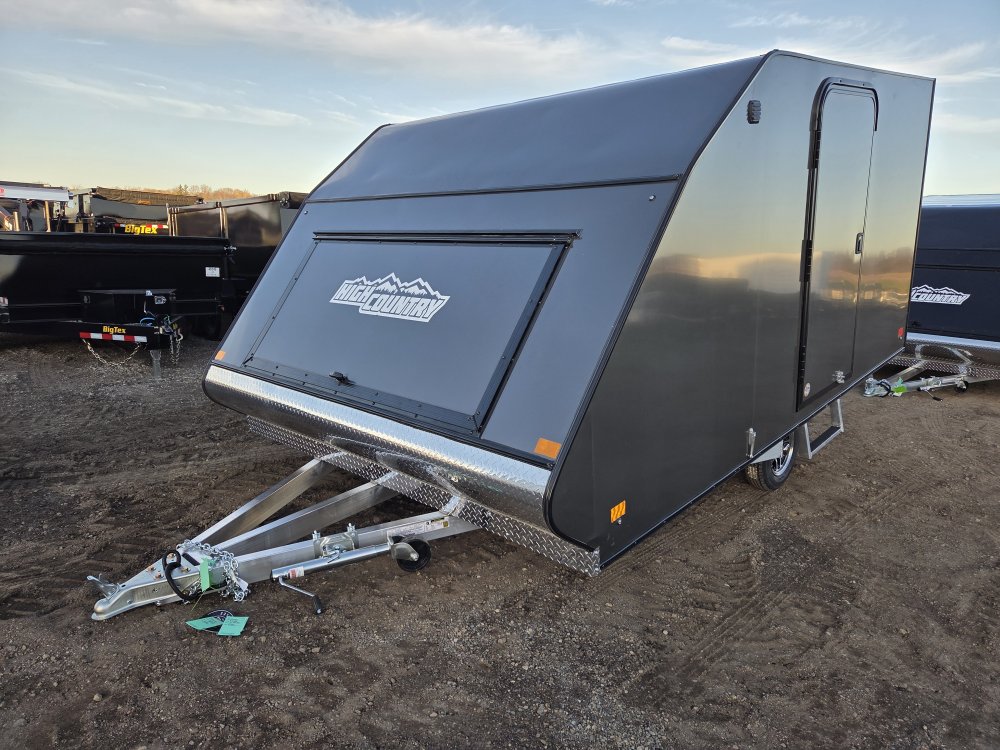 8.5'x12' Alcom Snowmobile HFS101X12CROSS-LMSD25