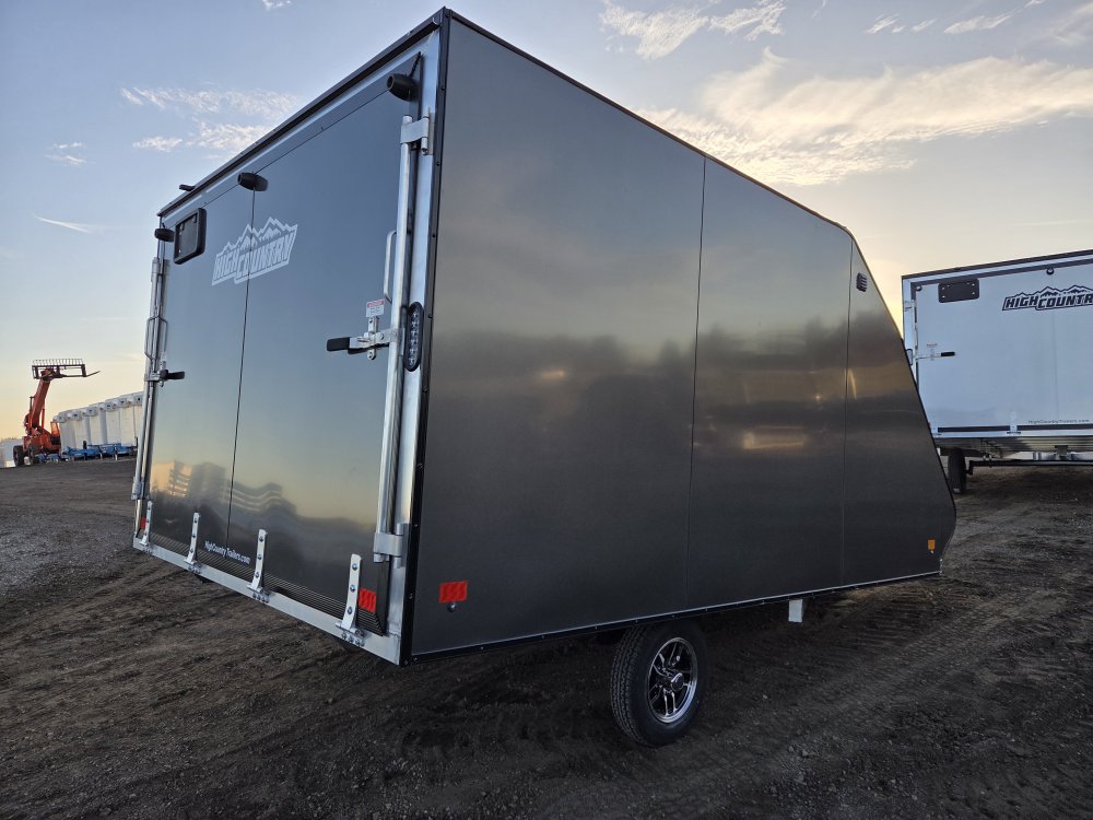 8.5'x12' Alcom Snowmobile HFS101X12CROSS-LMSD25