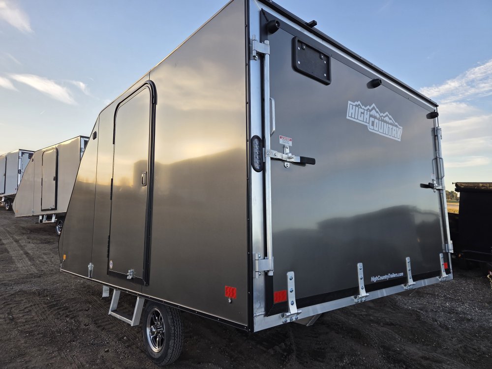 8.5'x12' Alcom Snowmobile HFS101X12CROSS-LMSD25