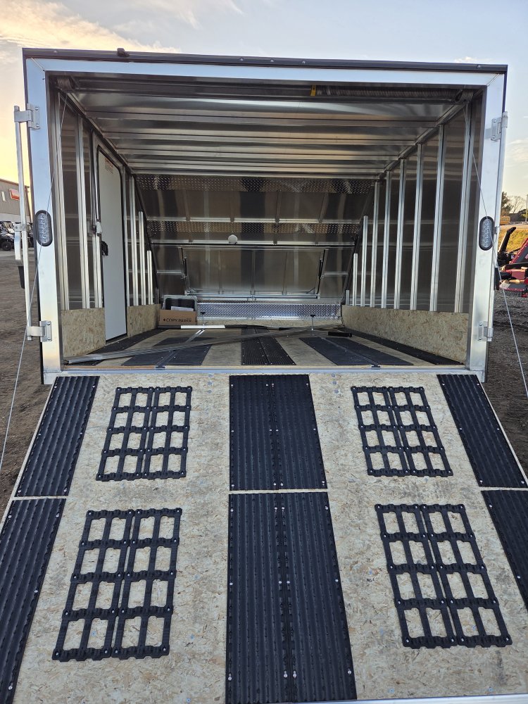 8.5'x12' Alcom Snowmobile HFS101X12CROSS-LMSD25