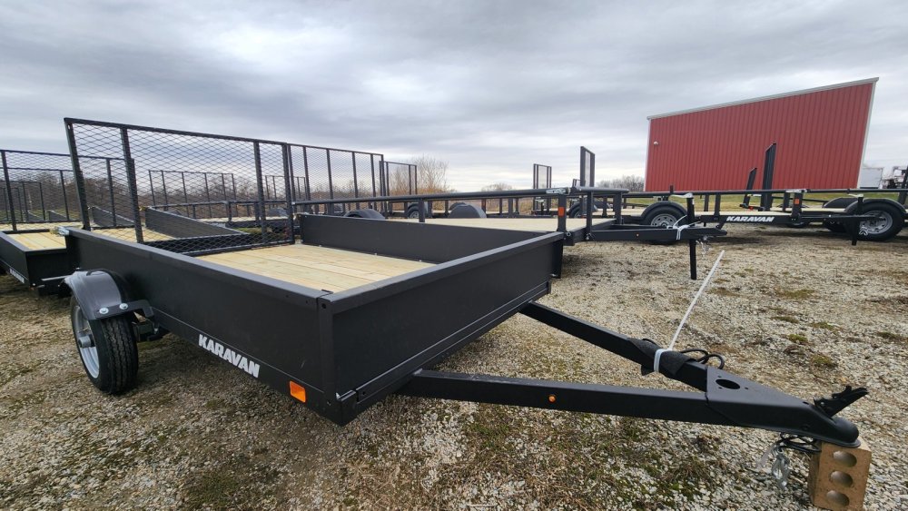 5'x8' Karavan Utility 5x8 Utility 2K with Solid Walls