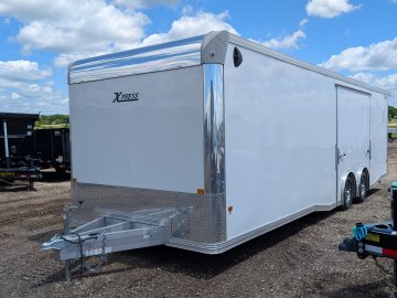 8.5'x28' Alcom Enclosed Cargo XPRESS8.5X28CH2-LMSD25 82"