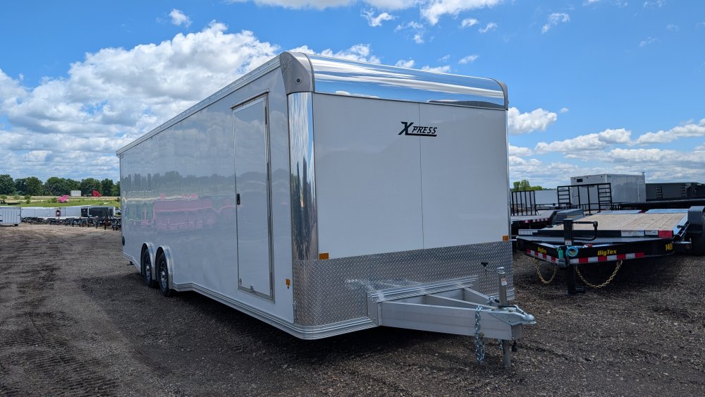 8.5'x28' Alcom Enclosed Cargo XPRESS8.5X28CH2-LMSD25 82"