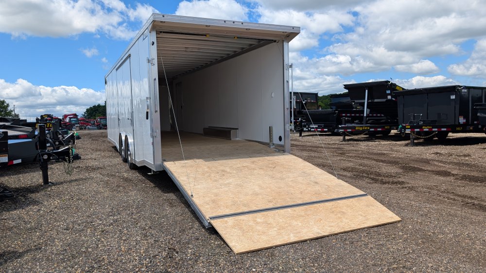 8.5'x28' Alcom Enclosed Cargo XPRESS8.5X28CH2-LMSD25 82"