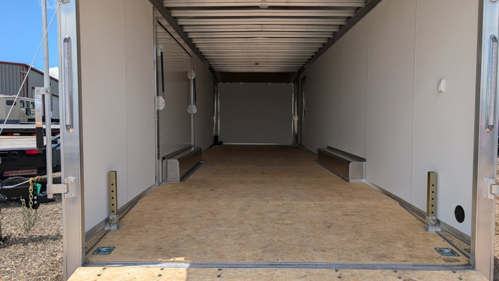 8.5'x28' Alcom Enclosed Cargo XPRESS8.5X28CH2-LMSD25 82"