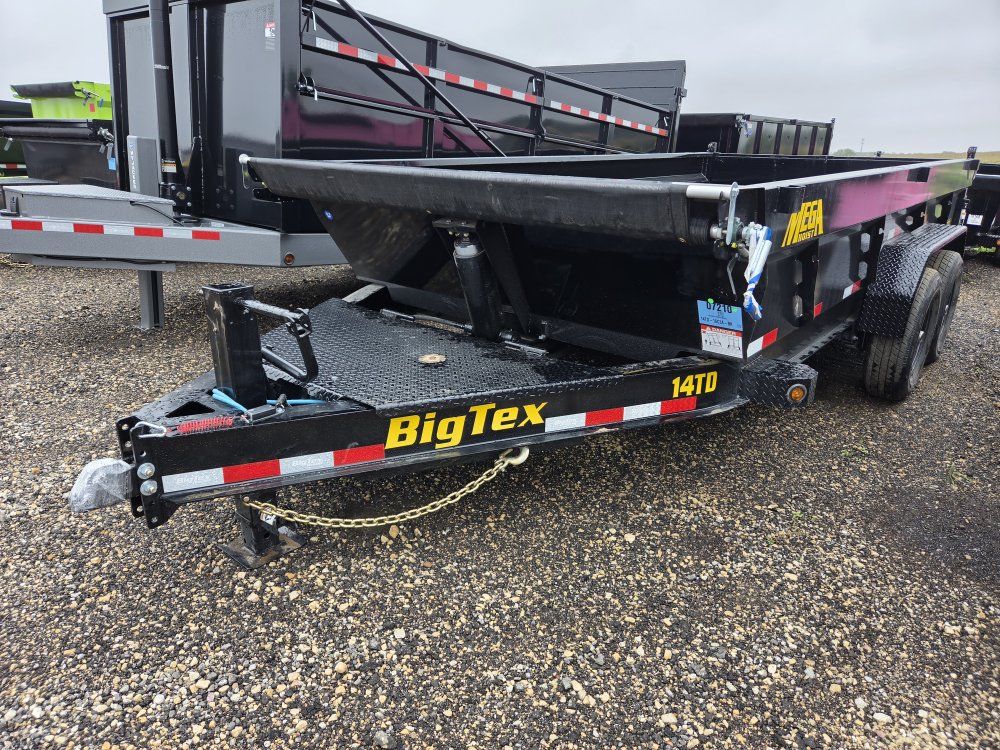 7'x16' Big Tex Dump 14TD-16 2'