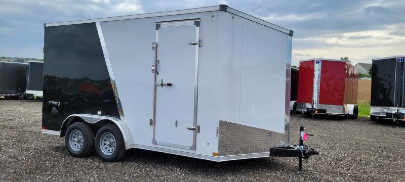 x Stealth Trailers Enclosed Cargo S24TT714TA2 (Flat Top Slant Wedge)