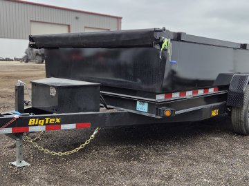 7'x14' Big Tex Trailers Dump 2'