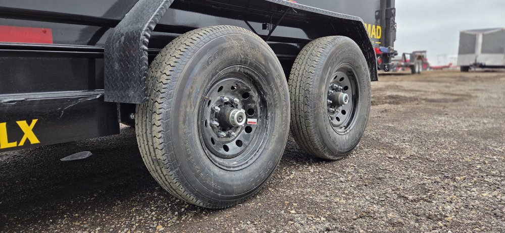 7'x14' Big Tex Trailers Dump 2'