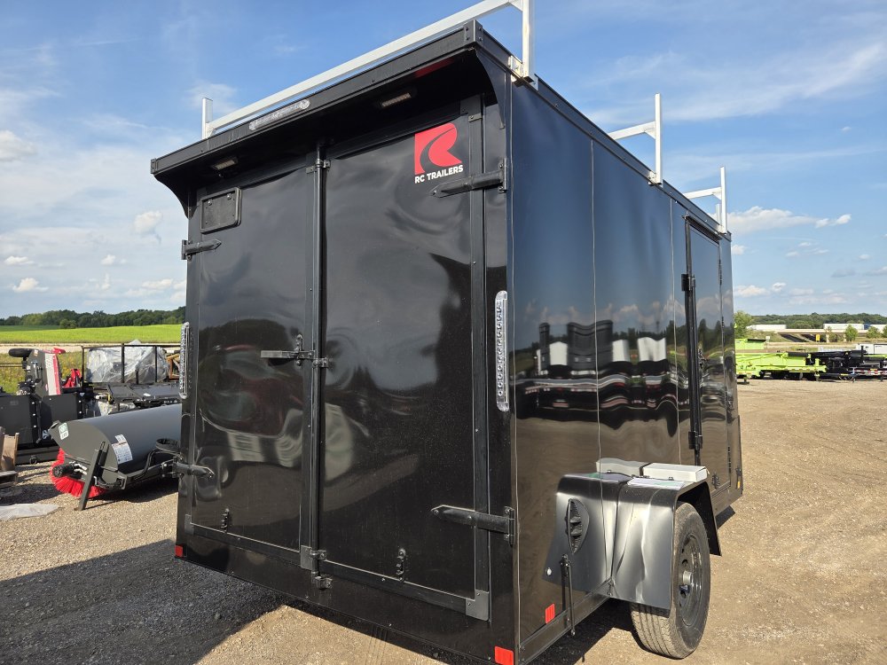7'x12' RC Trailers Enclosed Cargo RDLX 7x12 6.5'