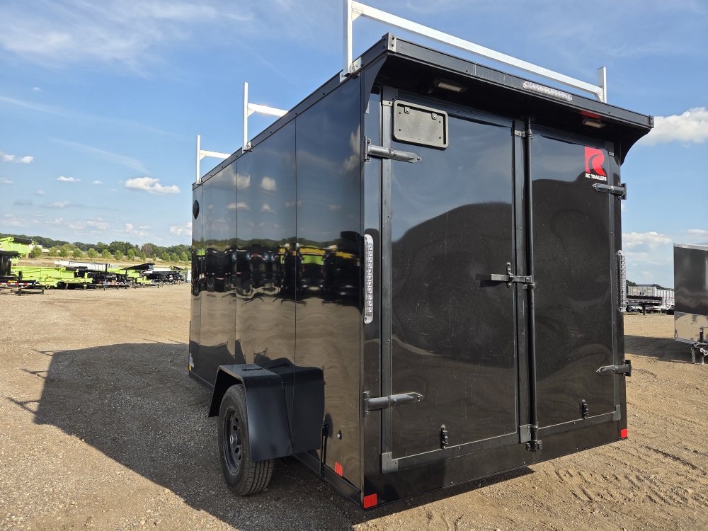 7'x12' RC Trailers Enclosed Cargo RDLX 7x12 6.5'
