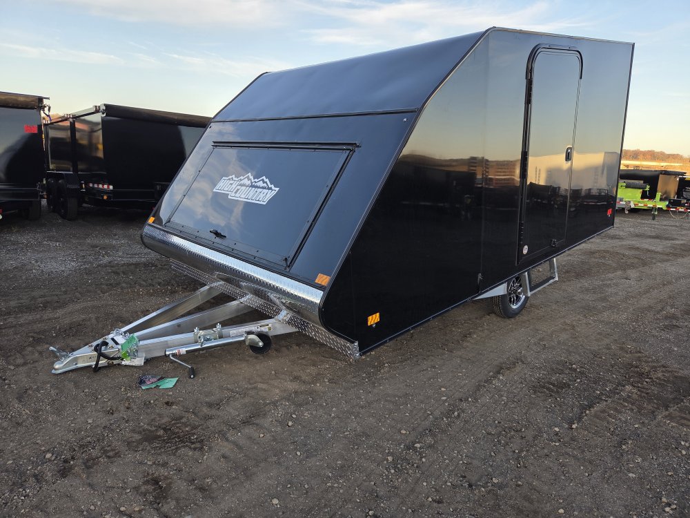 8.5'x12' Alcom Snowmobile HFS101X12CROSS-LMSD25