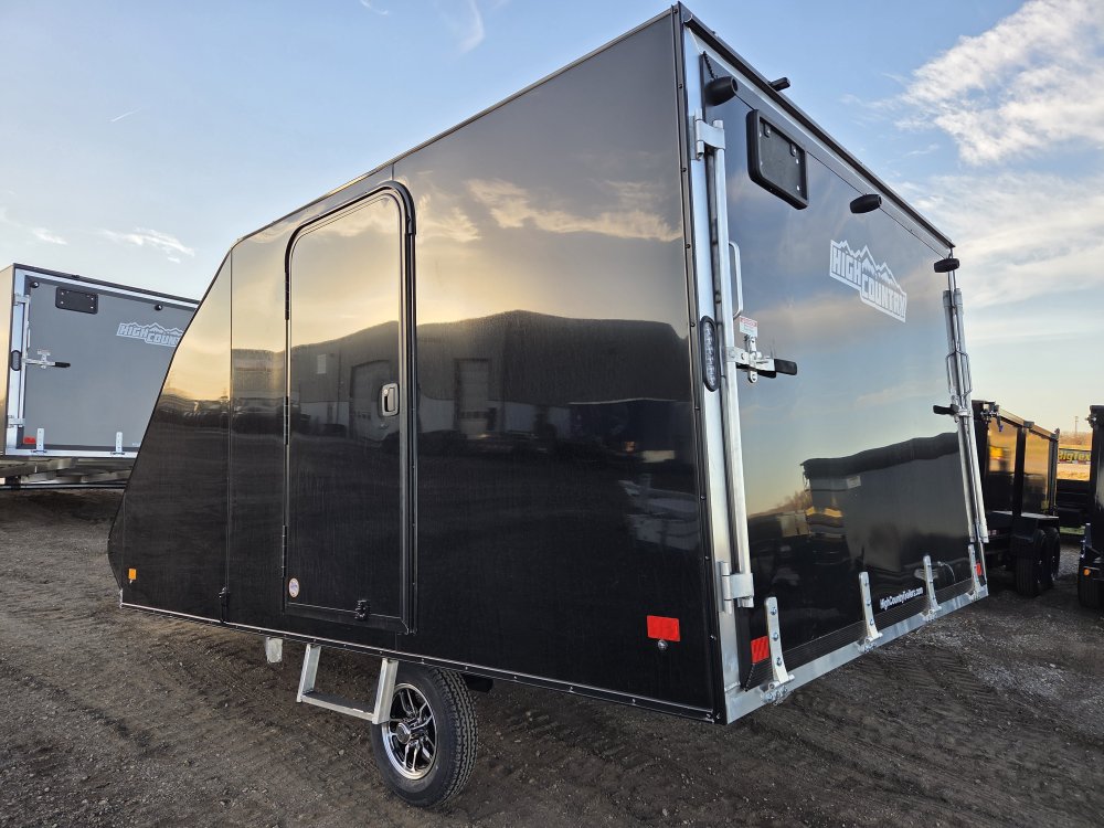 8.5'x12' Alcom Snowmobile HFS101X12CROSS-LMSD25