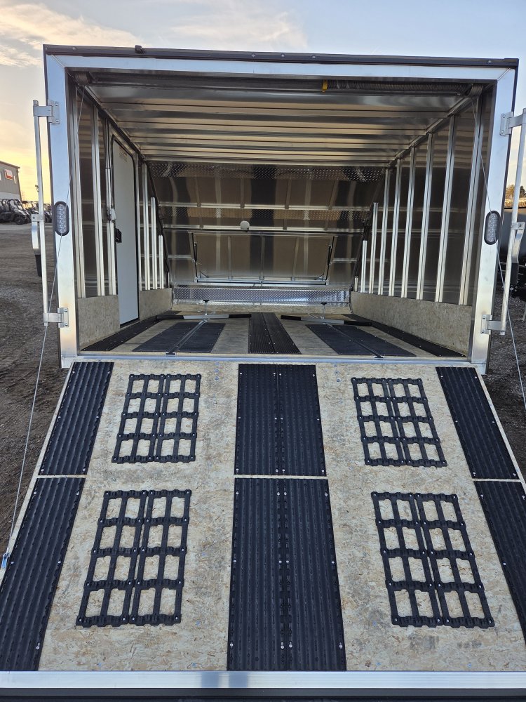 8.5'x12' Alcom Snowmobile HFS101X12CROSS-LMSD25